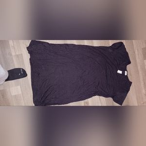 Maurices Black T-shirt Dress